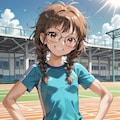 【固定うちの子紹介】眼鏡三つ編みの世界へようこそ！ 3枚目