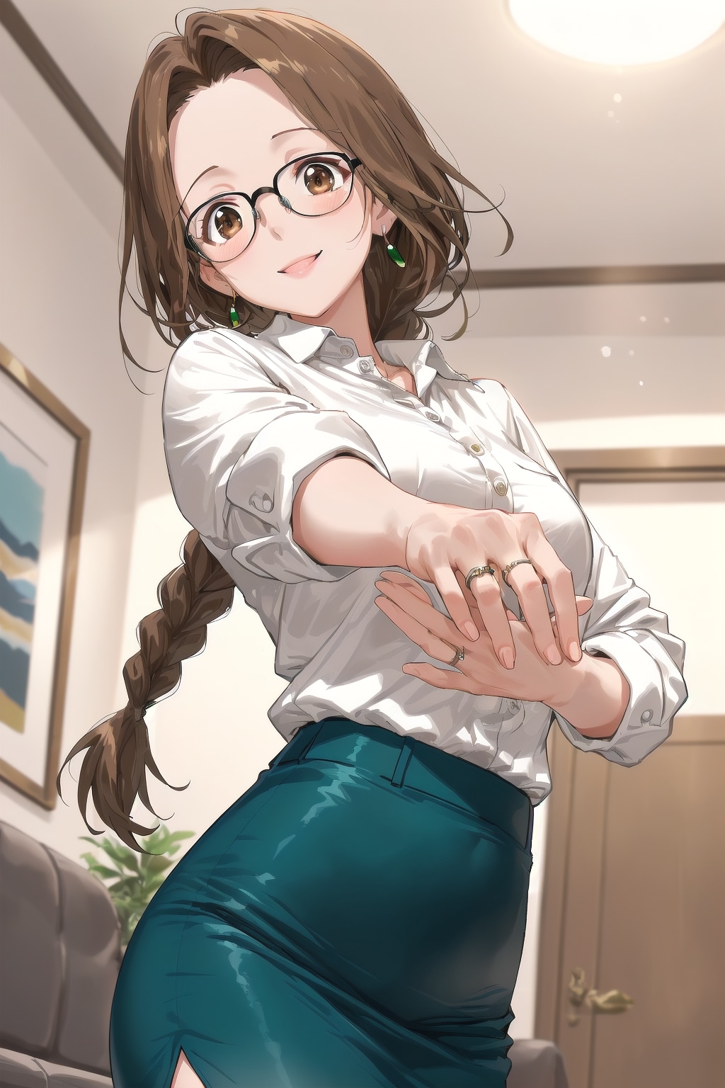 【固定うちの子紹介】眼鏡三つ編みの世界へようこそ！