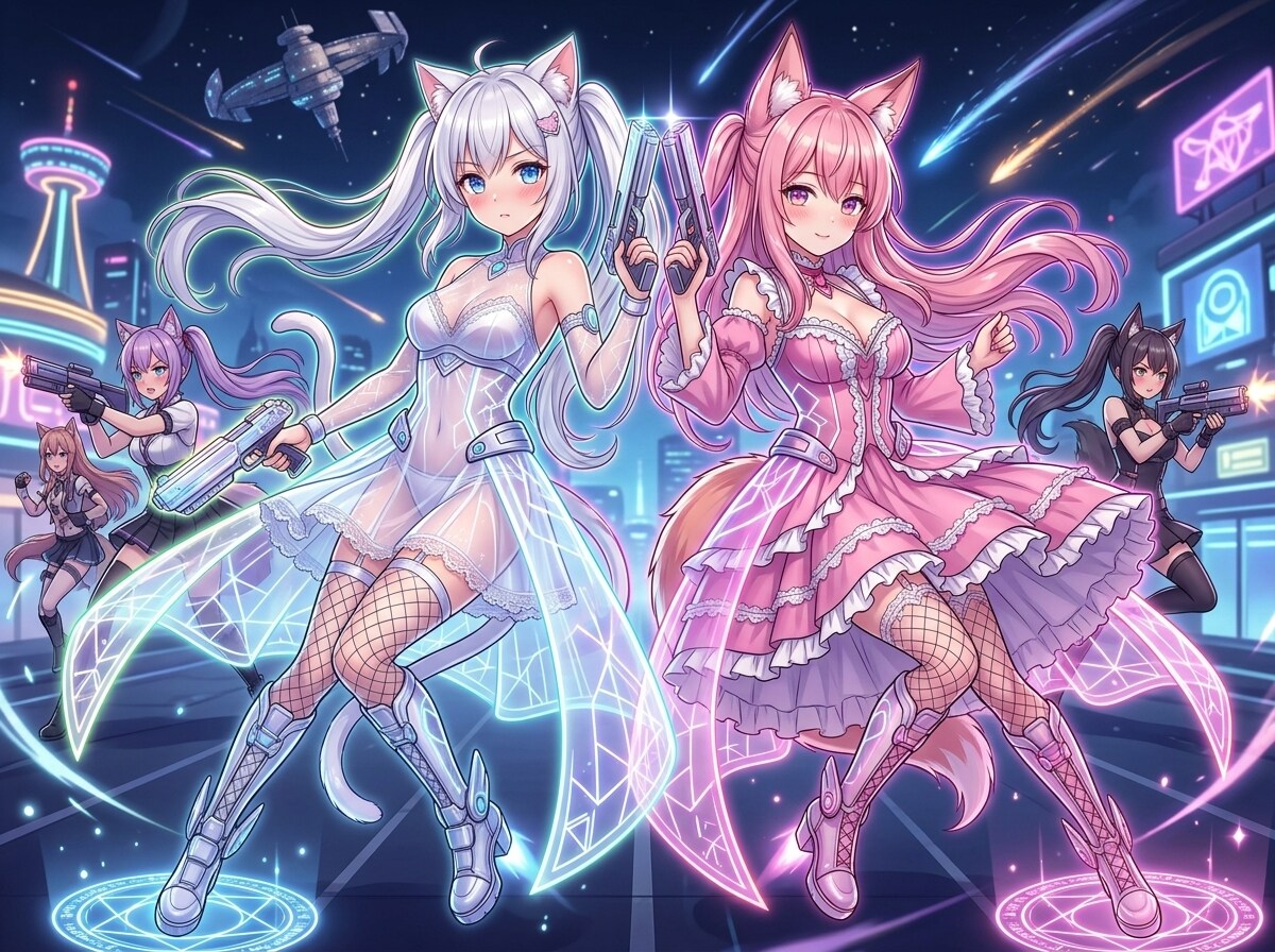 LILYにゃん。ECHIDNAこん