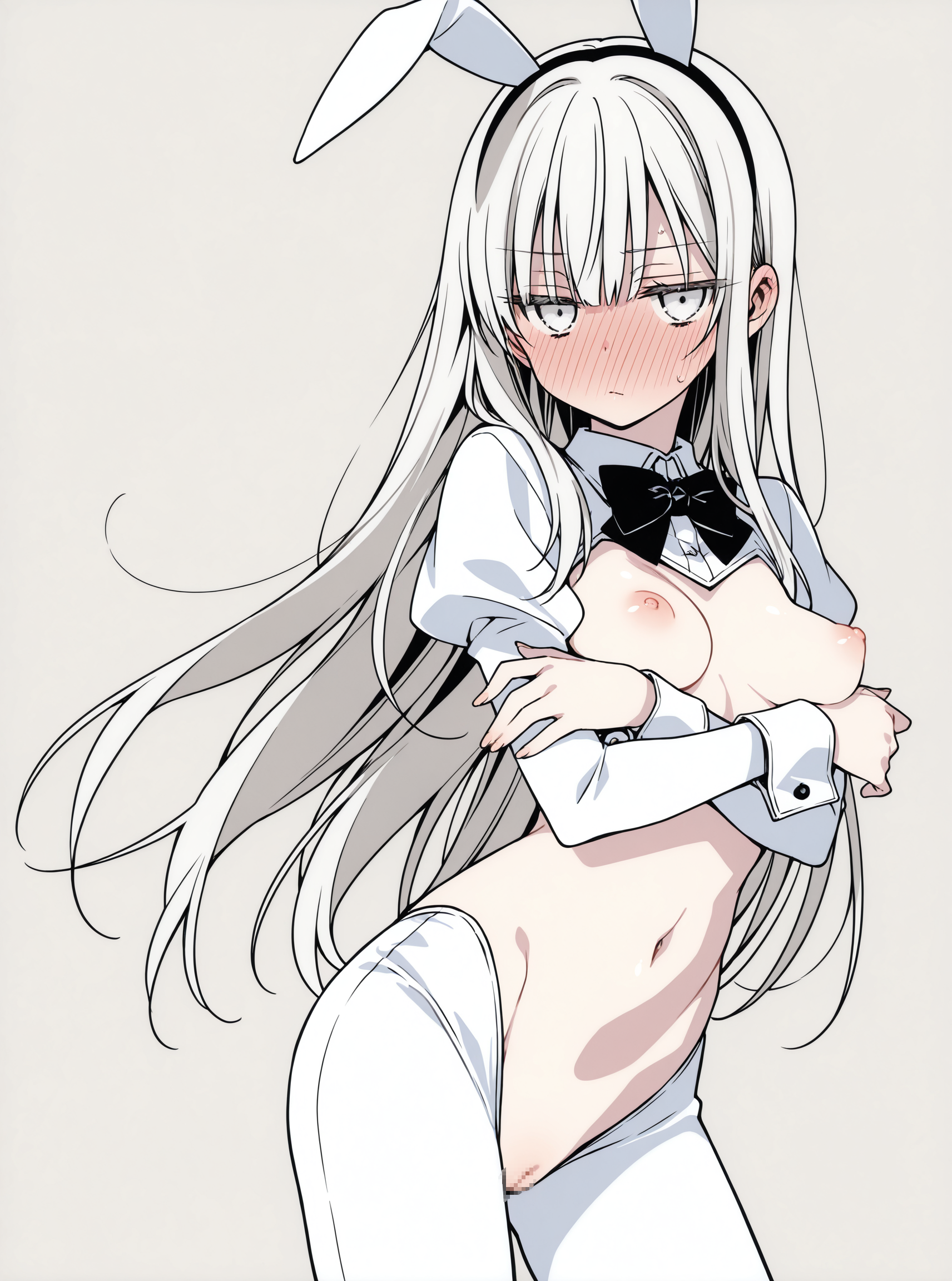 白ウサギ
