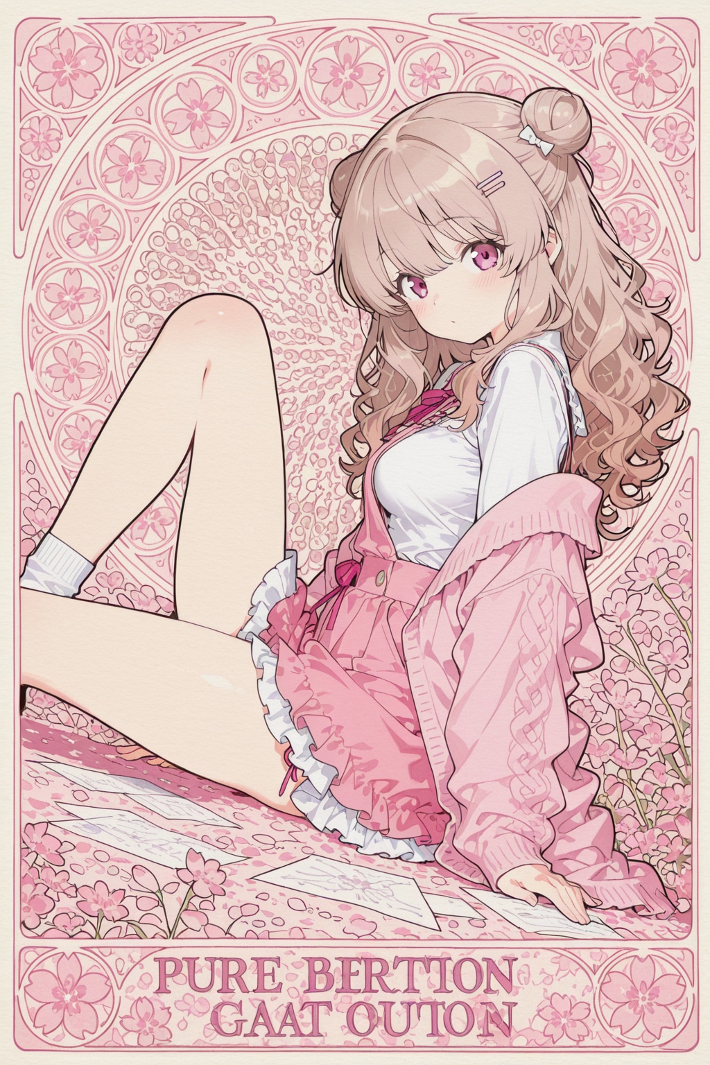 ピンクの少女 | の人気AIイラスト・グラビア