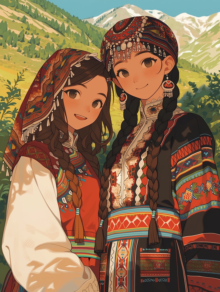 草原少女205 | の人気AIイラスト・グラビア