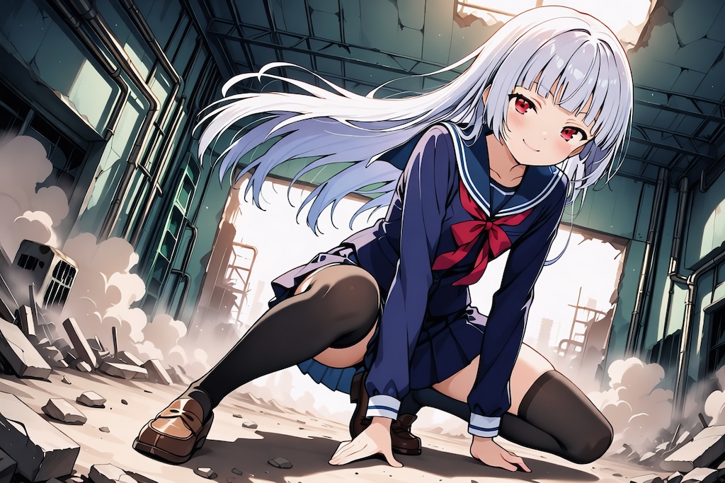 魔法少女は変身しない  ＃魔法（物理）少女