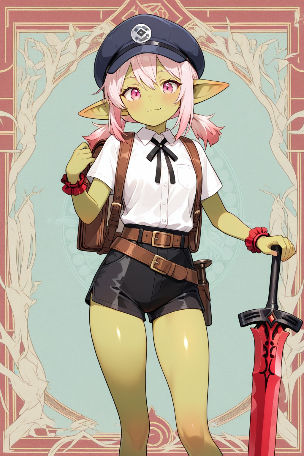 Goblin girl with an outfit and not bikini armor | の人気AIイラスト・グラビア