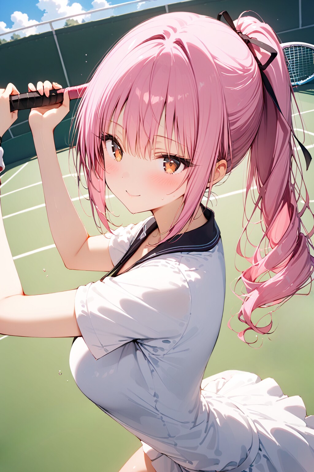 【歌あり】《スマッシュ・ピンク！ 〜風に舞う恋とラケット〜》（HALO）