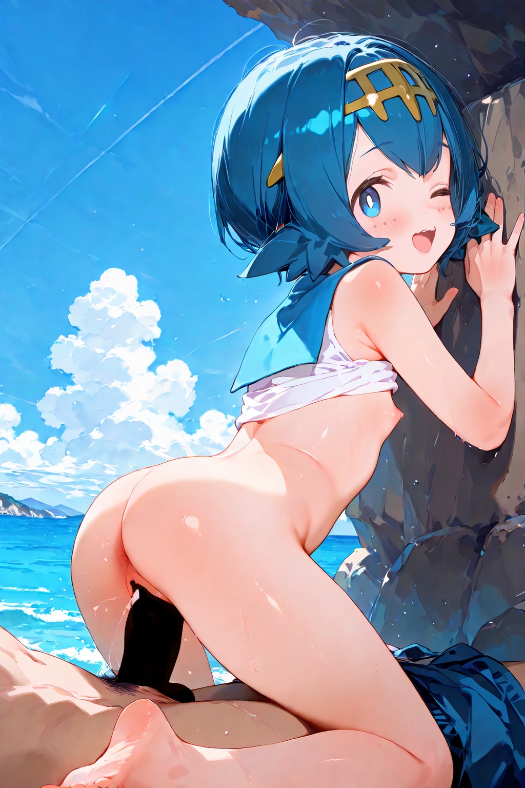 ポケモン　【スイレン】　やせいのスイレンがあらわれた♡