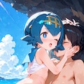 ポケモン　【スイレン】　やせいのスイレンがあらわれた♡ 8枚目