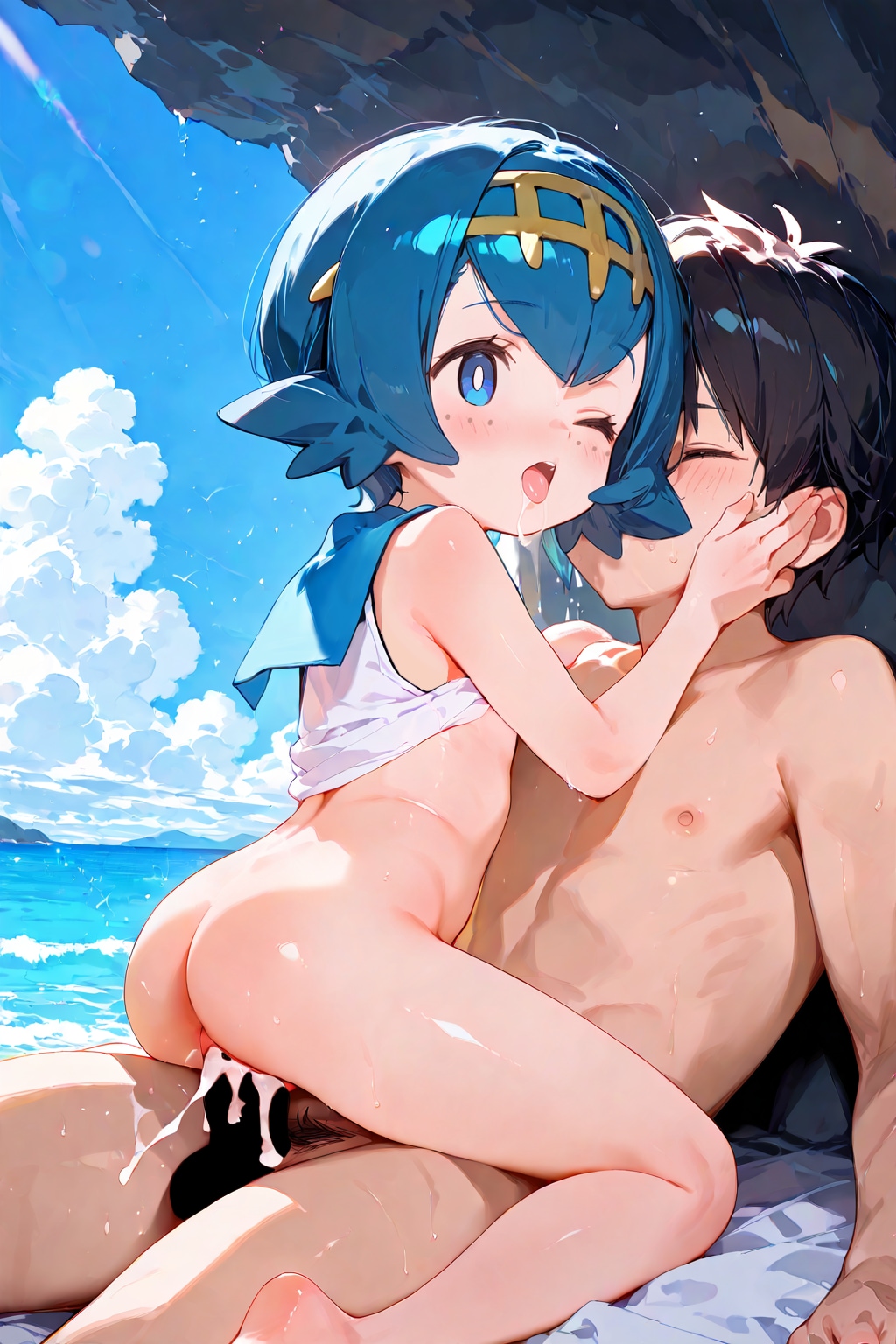 ポケモン　【スイレン】　やせいのスイレンがあらわれた♡