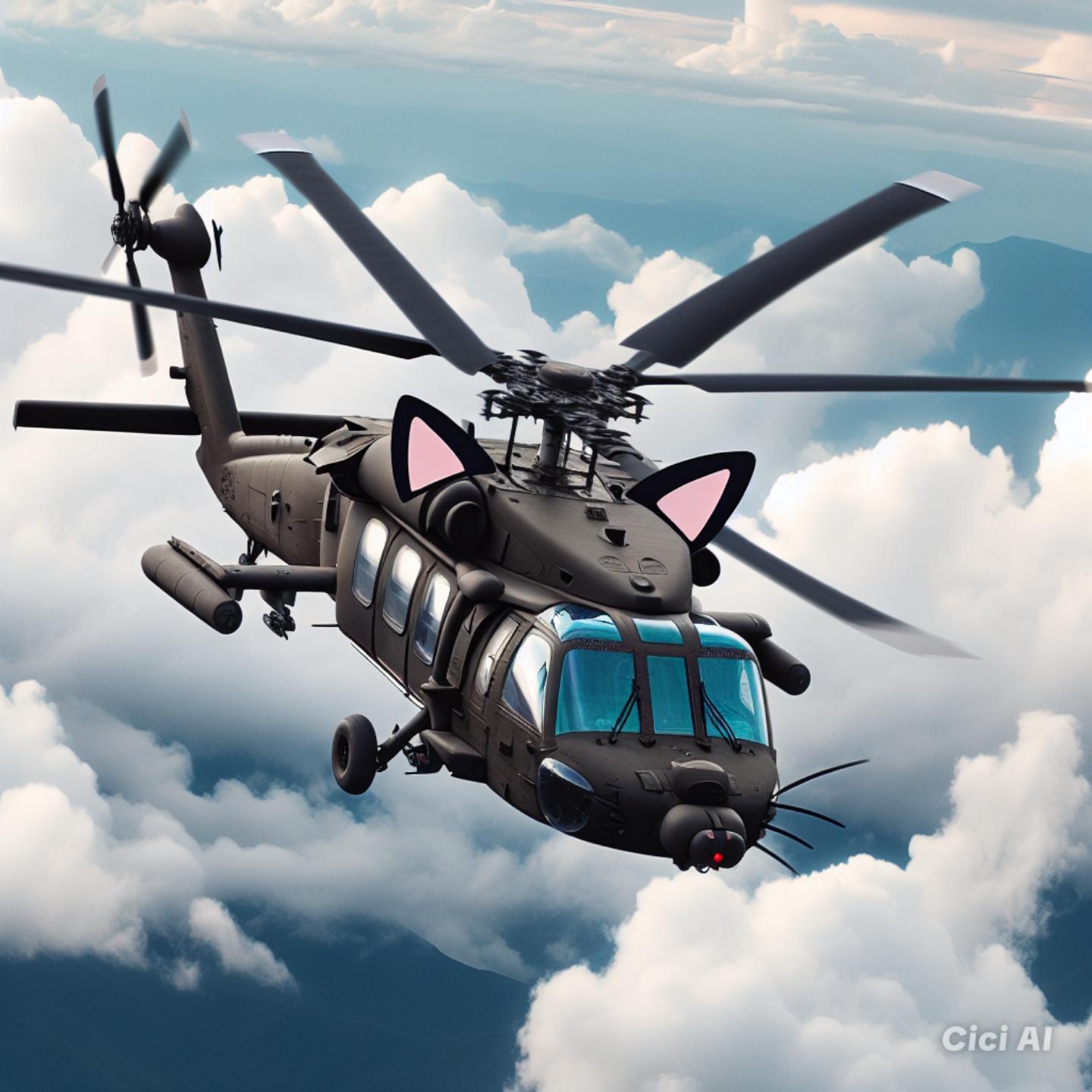GC アミガルズ 猫ヘリ | の人気AIイラスト・グラビア