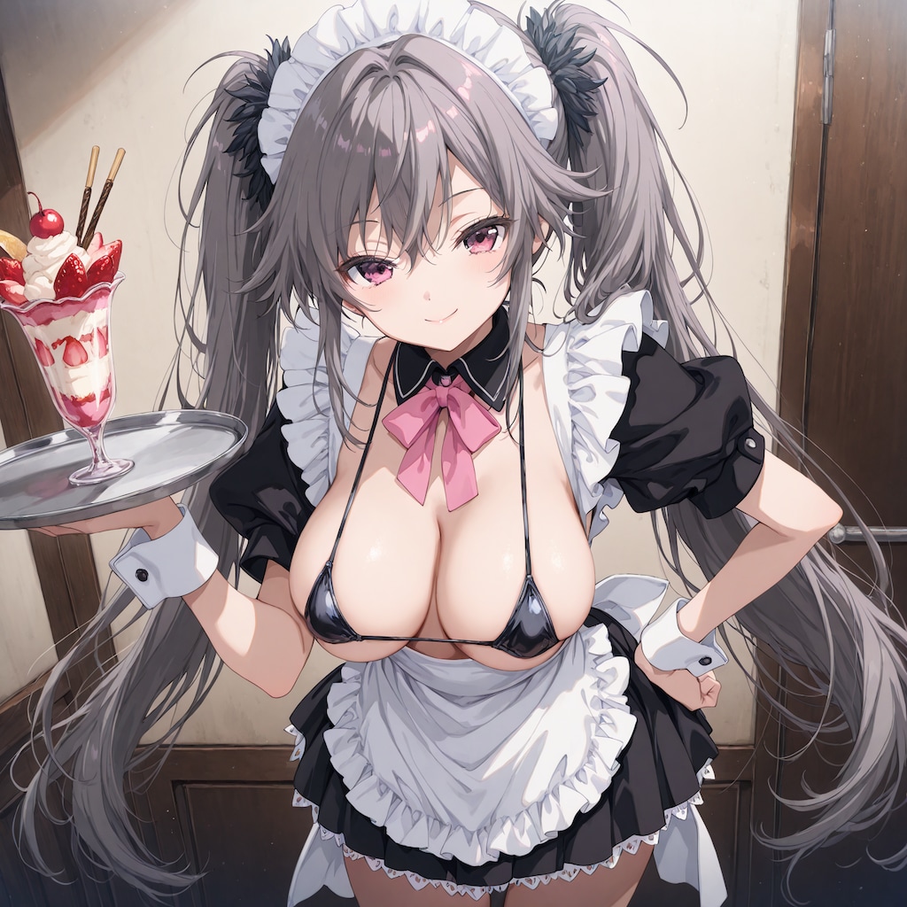 ビキニ＋メイド＝👍