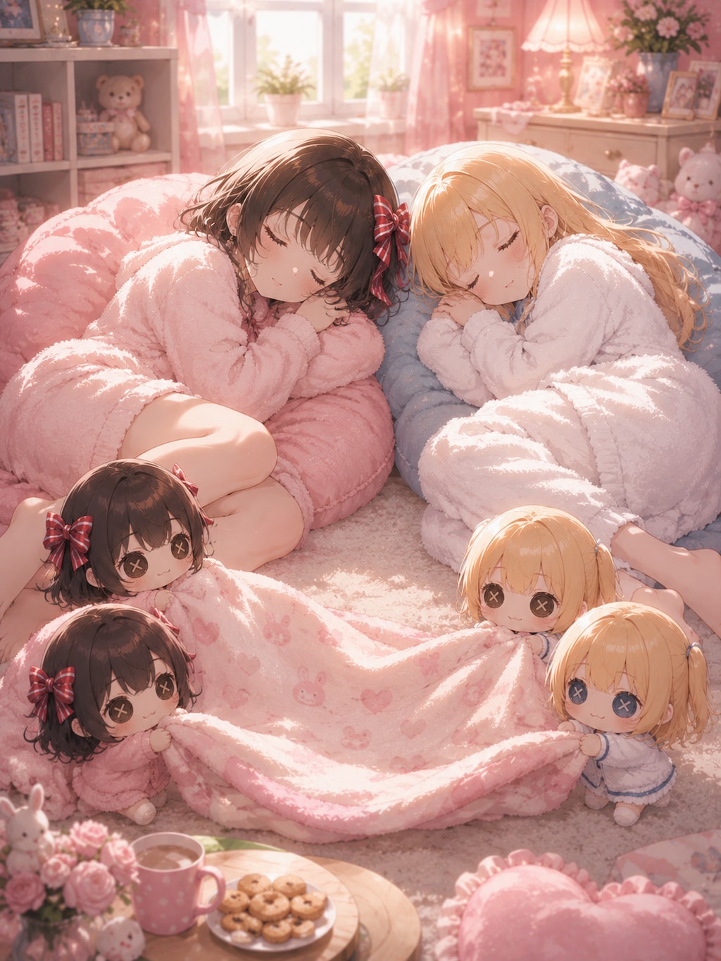 TOPAZちゃんとV4Bちゃん