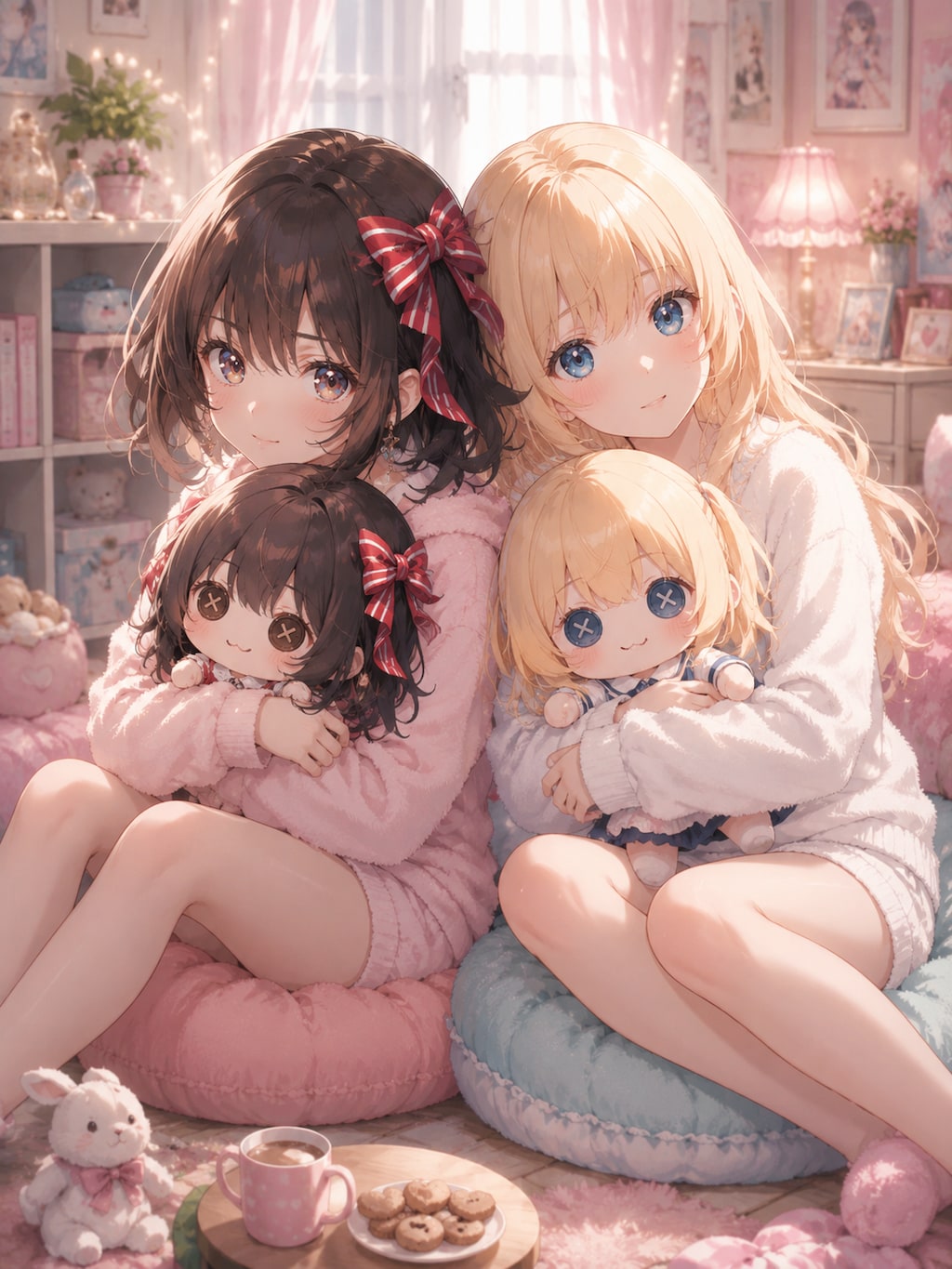 TOPAZちゃんとV4Bちゃん