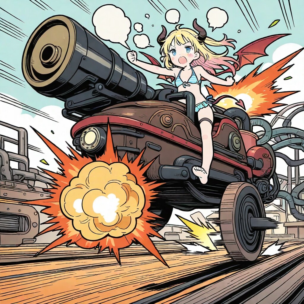 behimothでスチームパンク悪魔っ子250731 | の人気AIイラスト・グラビア