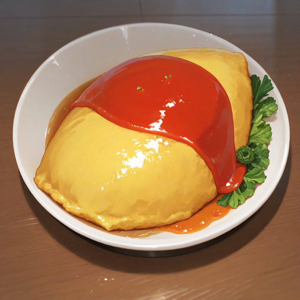 お焚き上げオムレツ
