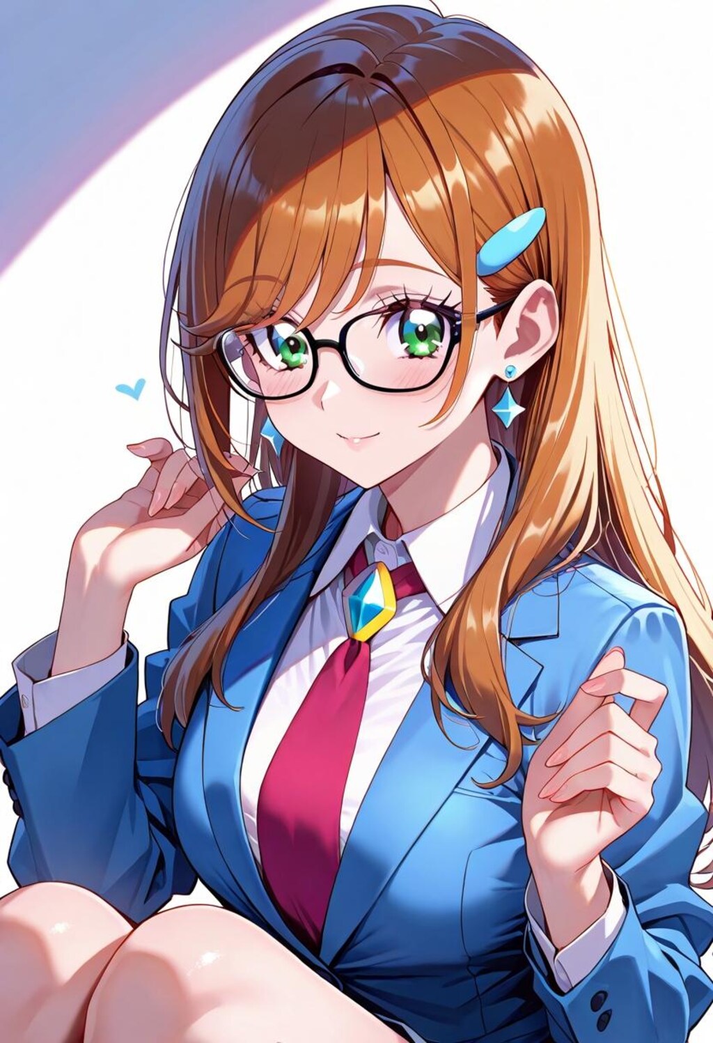 茶髪娘