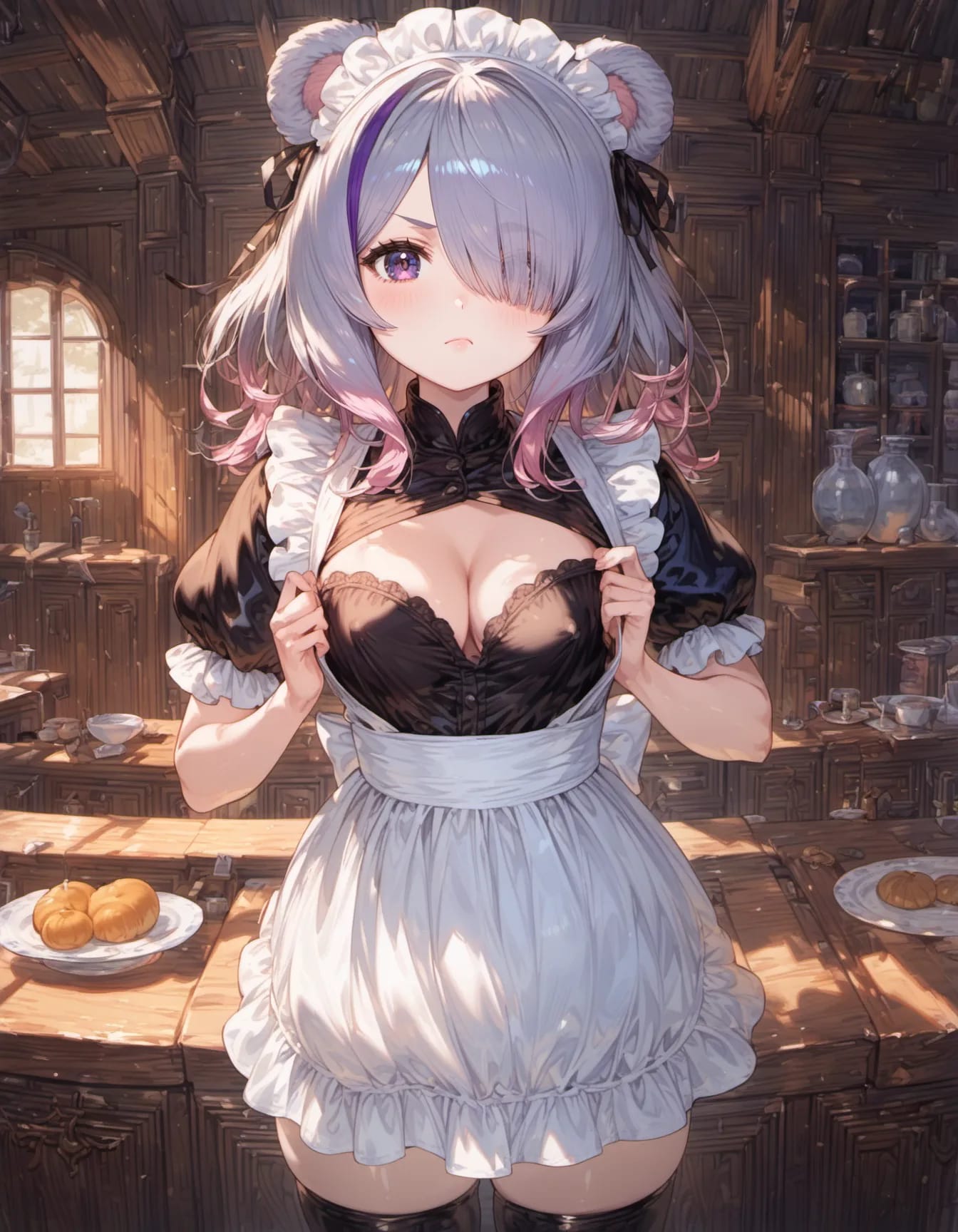 The Maid Who Hid Moonlight | の人気AIイラスト・グラビア