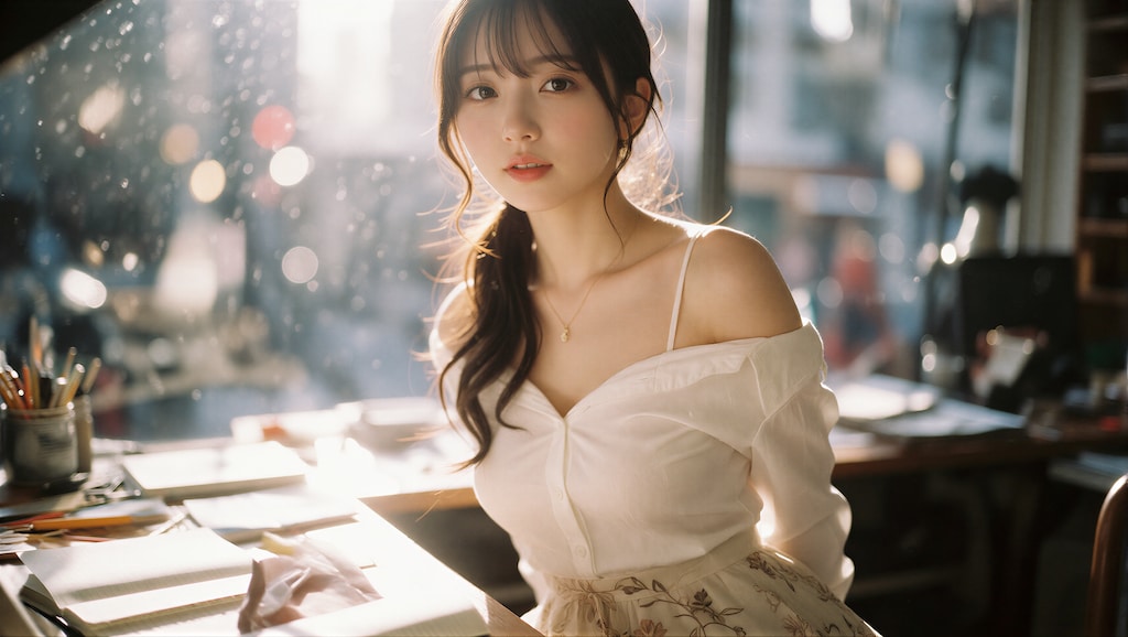 夏のオフィス 3