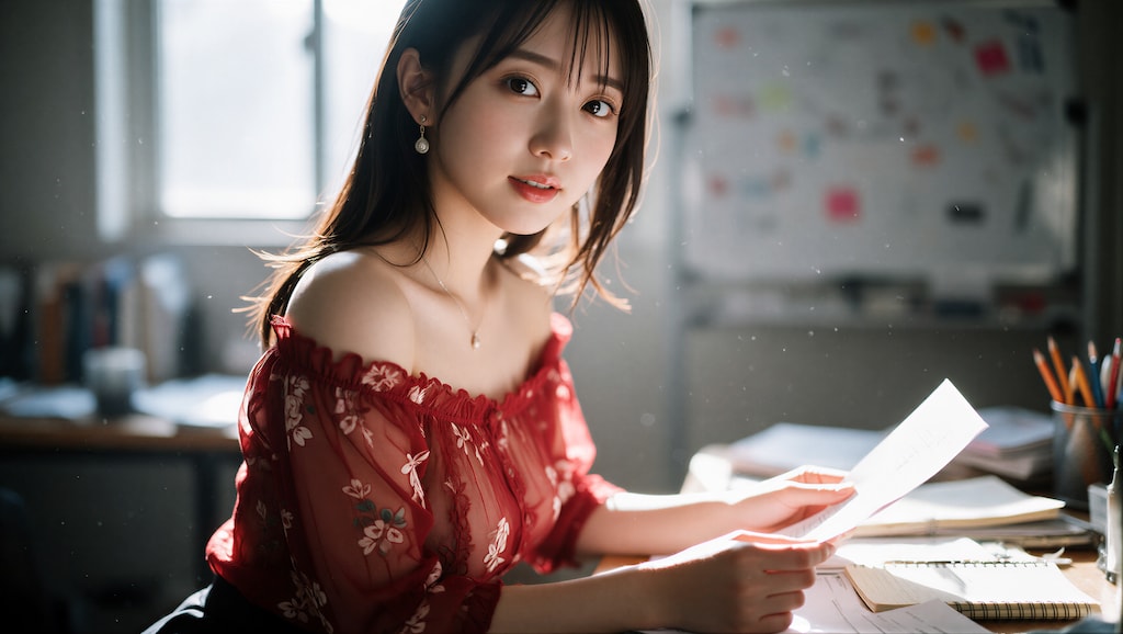 夏のオフィス 3