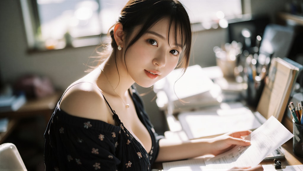 夏のオフィス 3