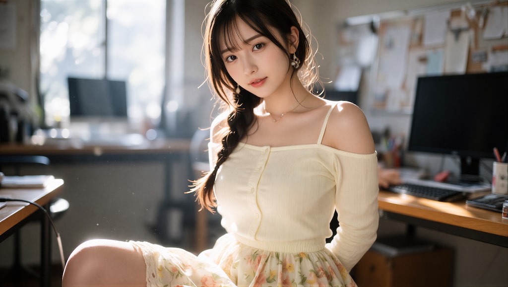 夏のオフィス 3