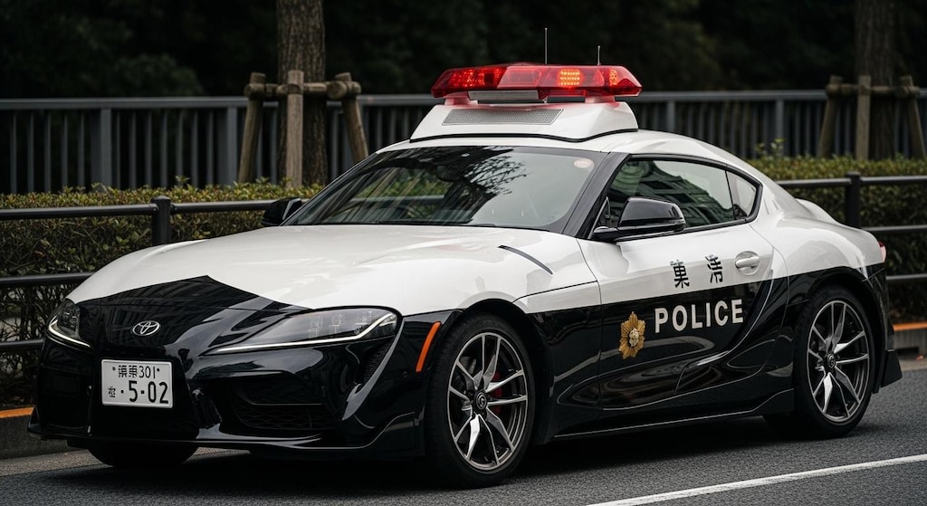 GRスープラパトロールカー