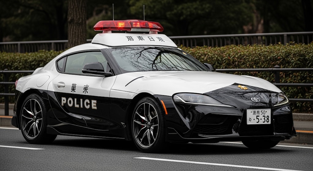 GRスープラパトロールカー