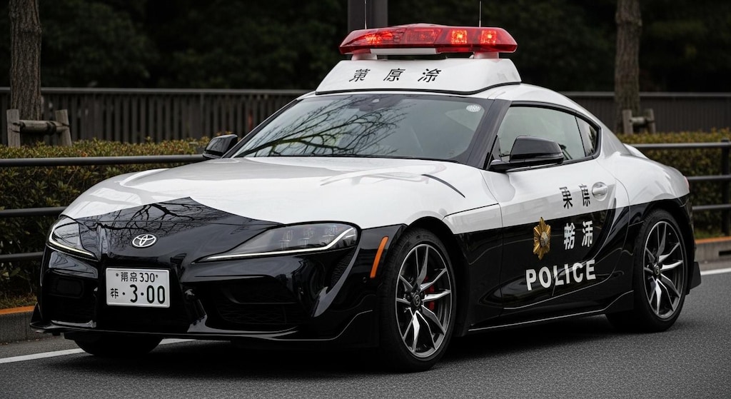 GRスープラパトロールカー