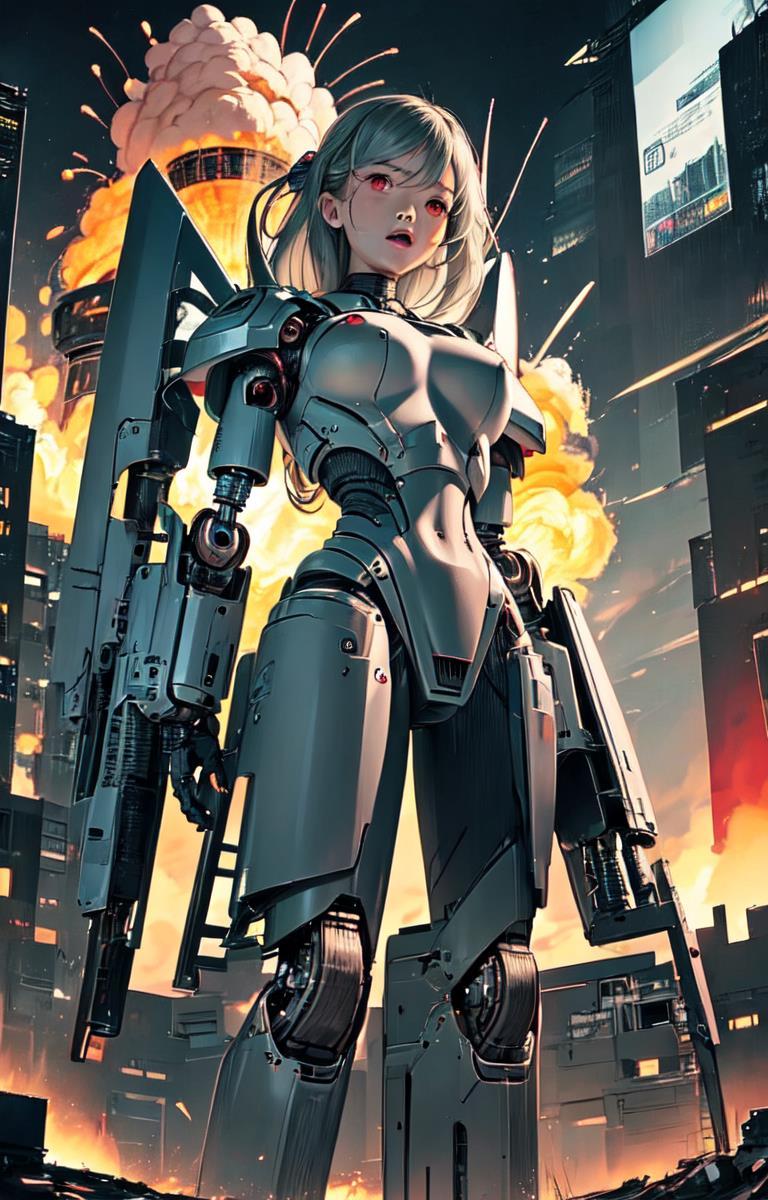 戦うメカ娘 | の人気AIイラスト・グラビア