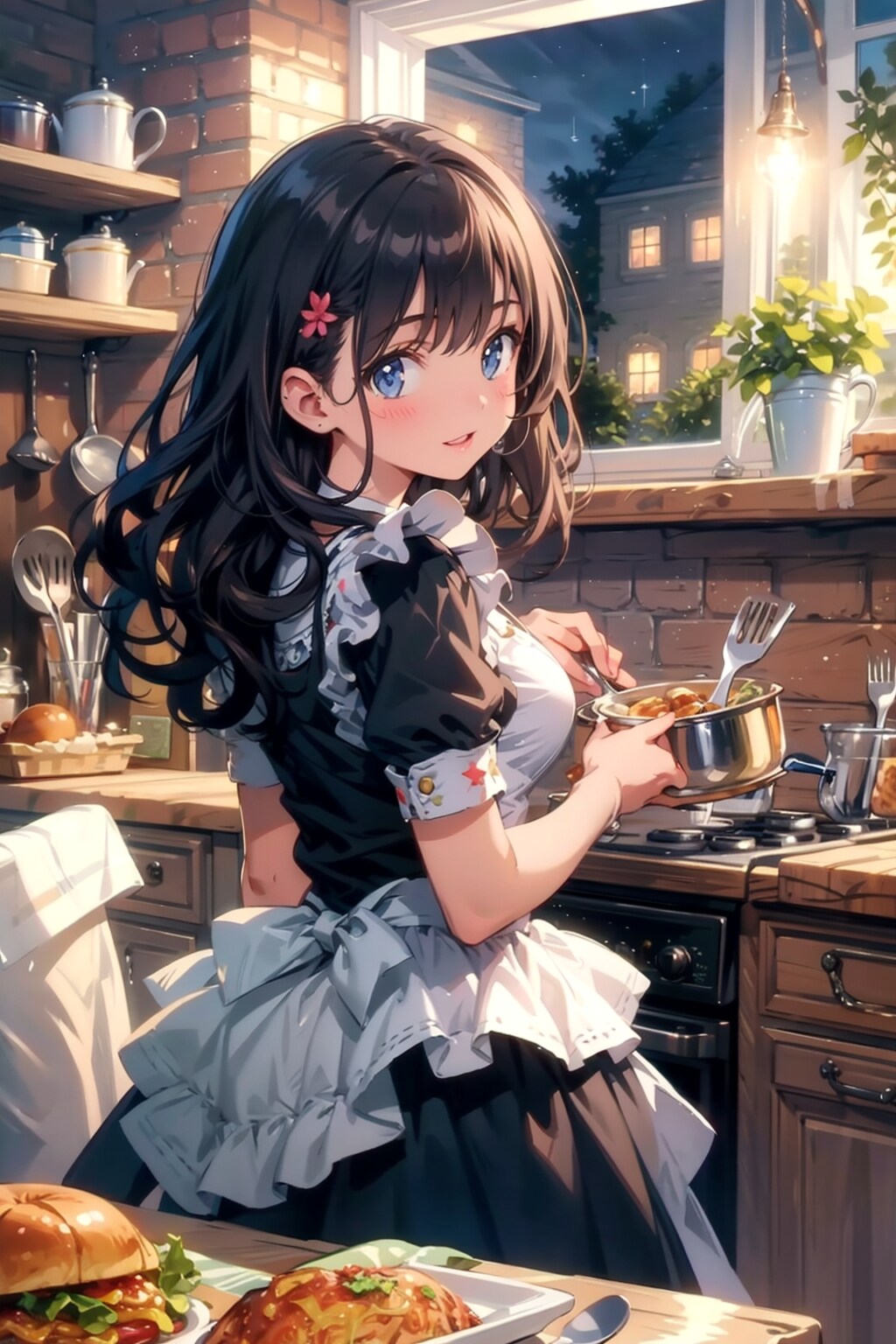 TOPAZ:maid | の人気AIイラスト・グラビア