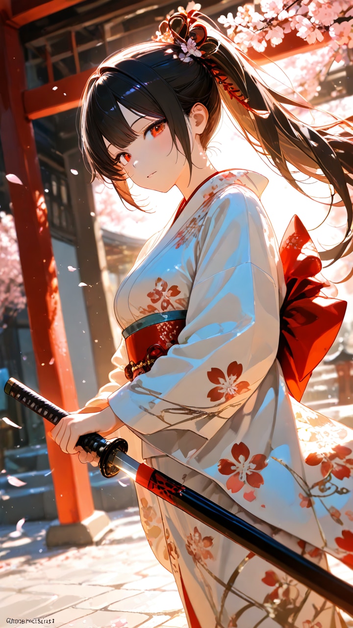 剣人女子 | の人気AIイラスト・グラビア