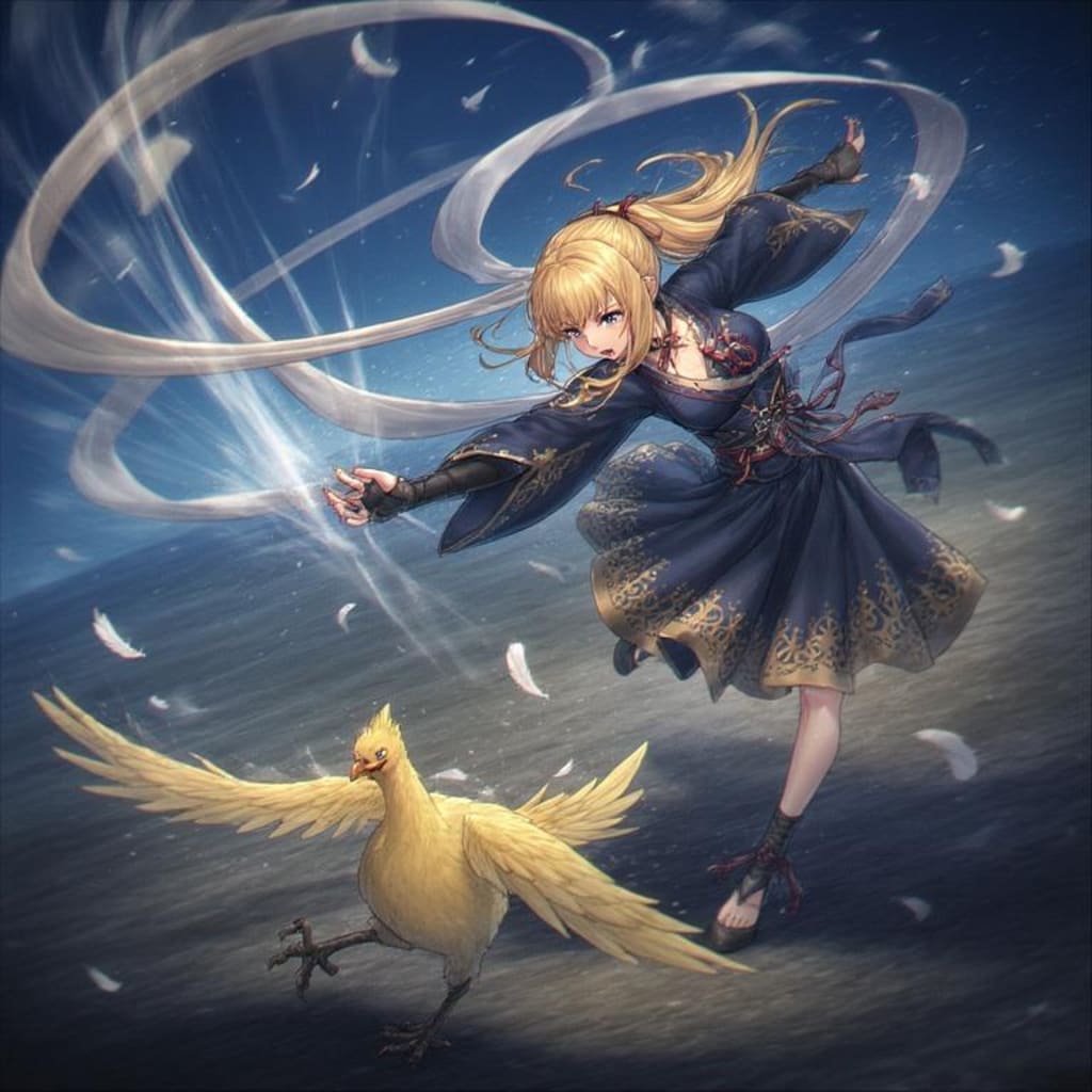 踊るアグリアス