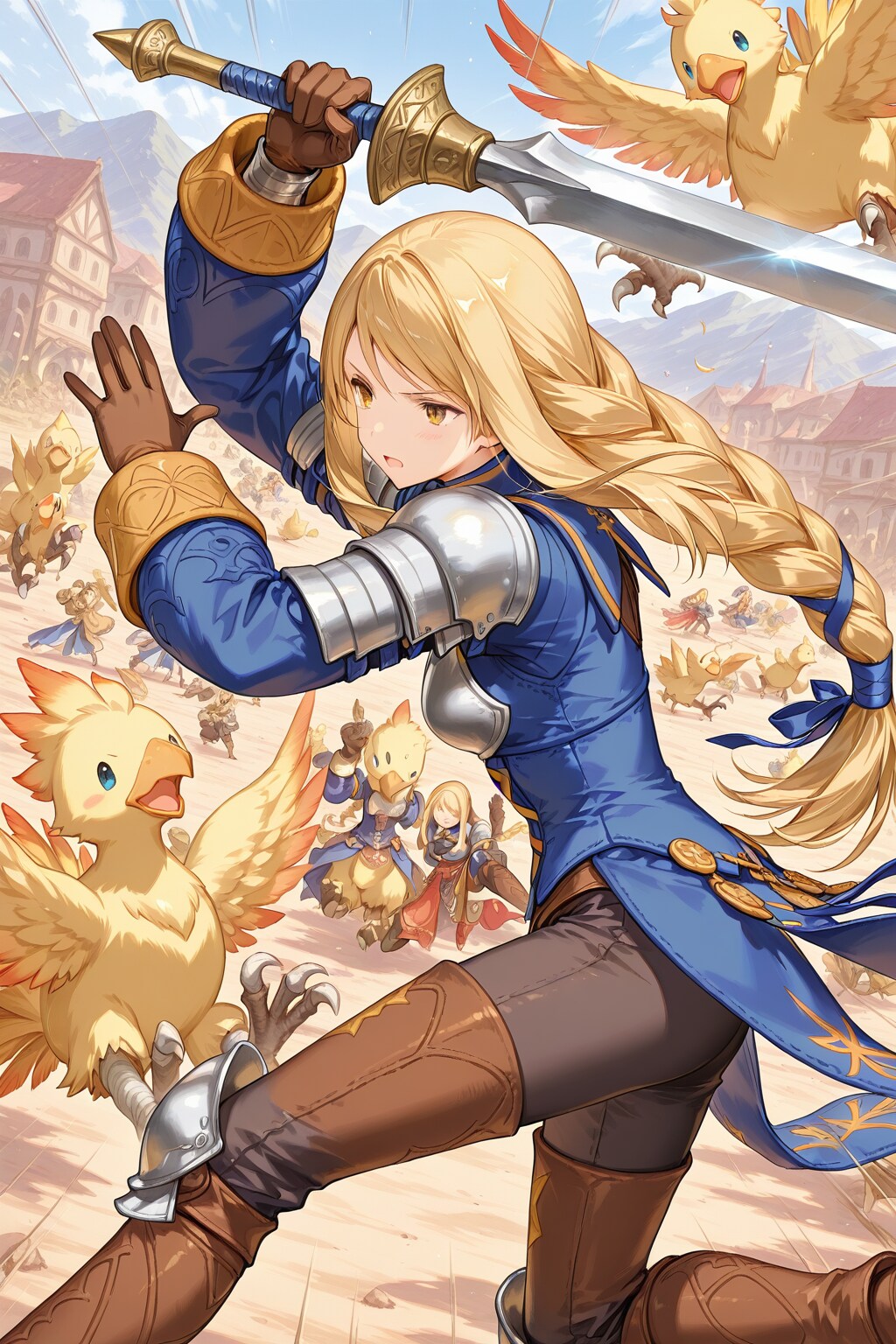 踊るアグリアス