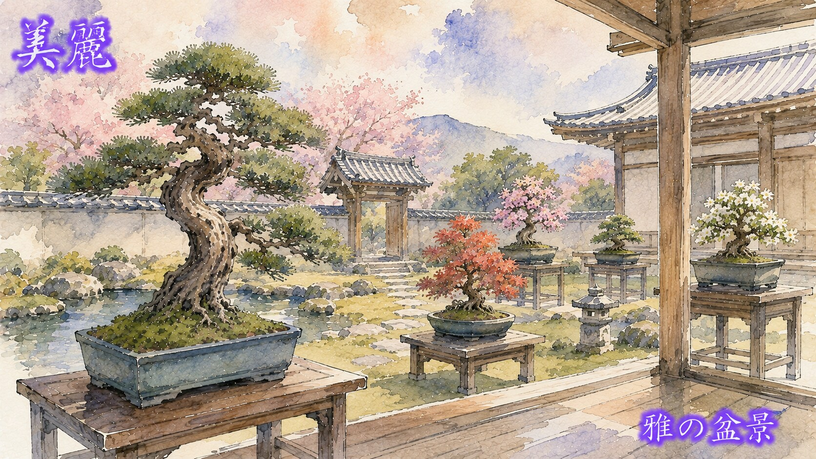 Bonsai Wabisabi / 盆栽・侘寂 #patreon #ChatGPT #customGPT #GPTs #美麗 #盆栽 #bonsai #侘寂 #Japanese #beautiful | の人気AIイラスト・グラビア