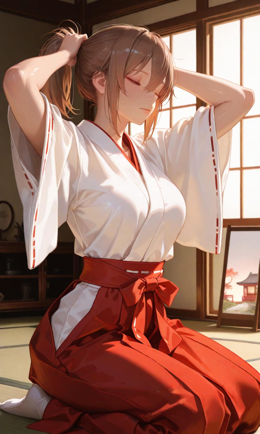 あやめさんの朝のルーティン