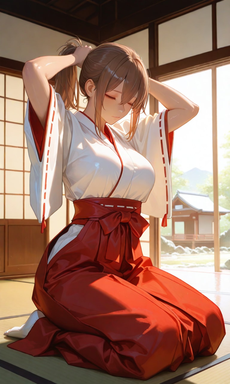 あやめさんの朝のルーティン