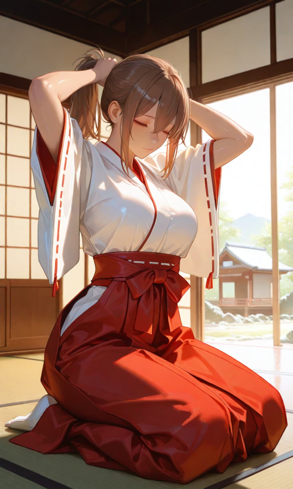 あやめさんの朝のルーティン