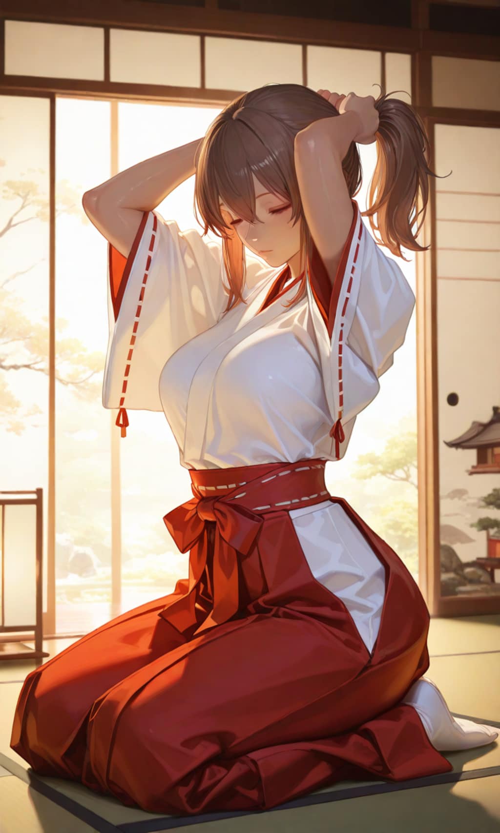 あやめさんの朝のルーティン