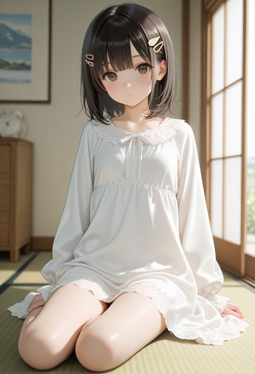 黒髪の美少女(425)