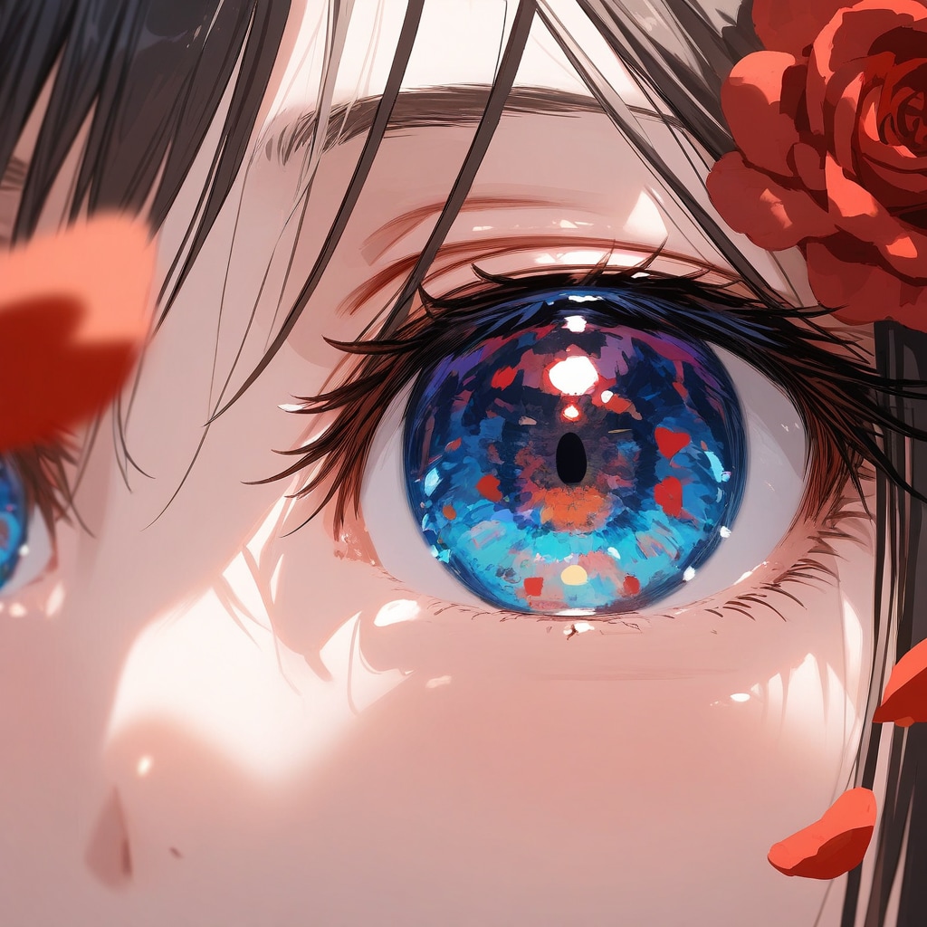 瞳の中に映るもの