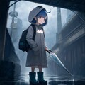 青髪ちゃん 2枚目