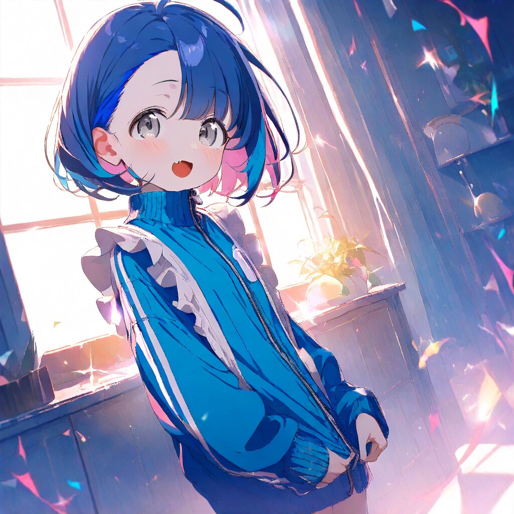 青髪ちゃん