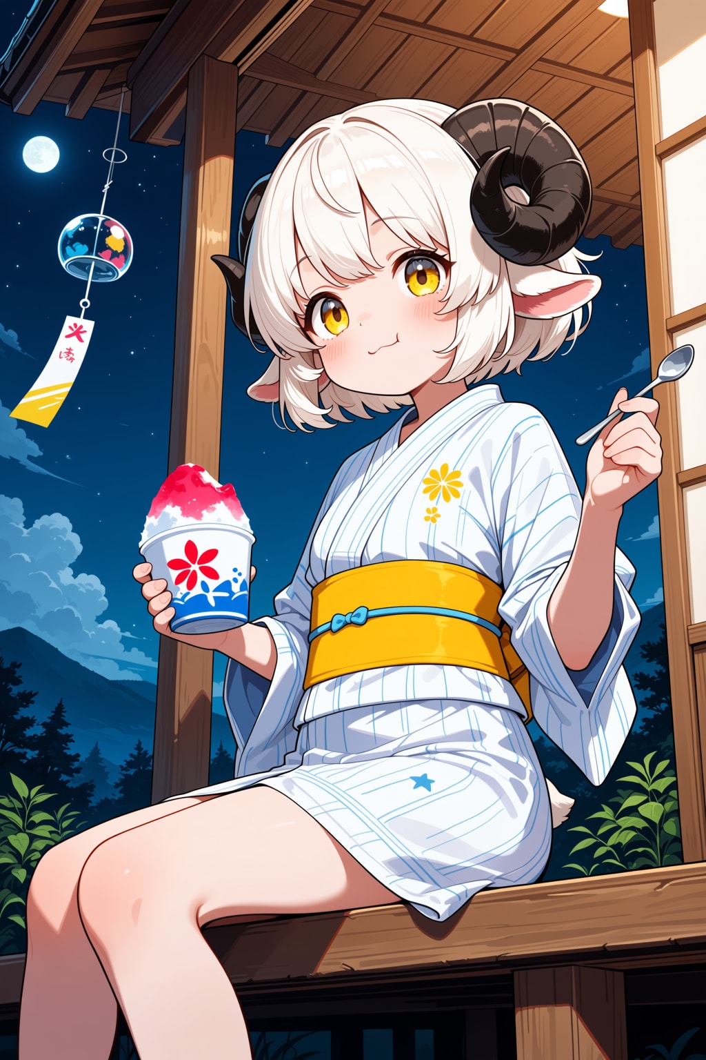 夕涼み♡