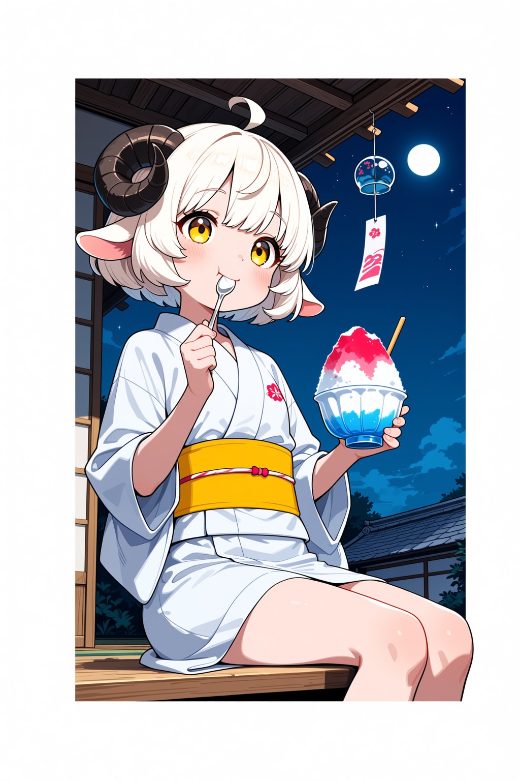 夕涼み♡