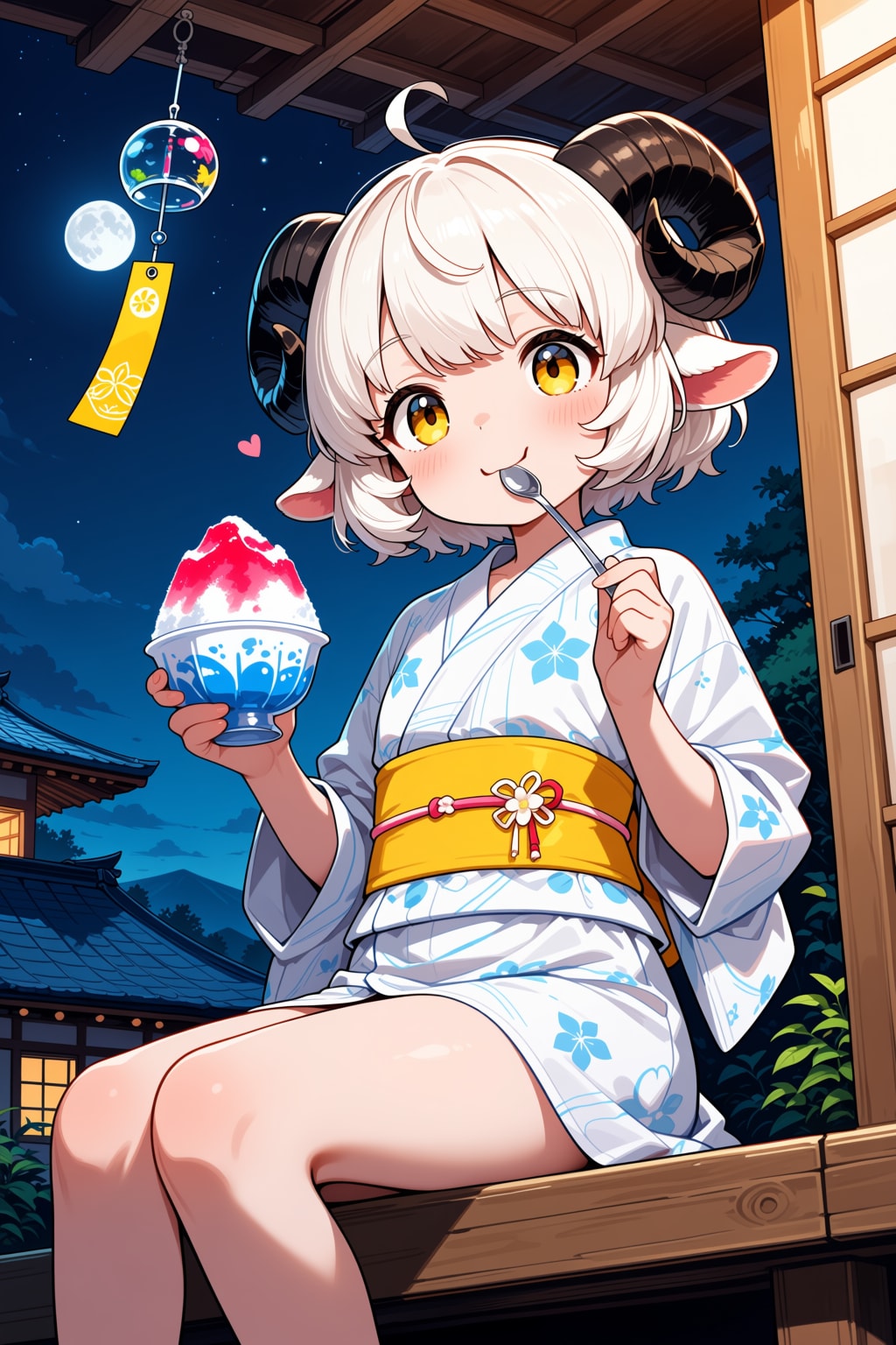 夕涼み♡