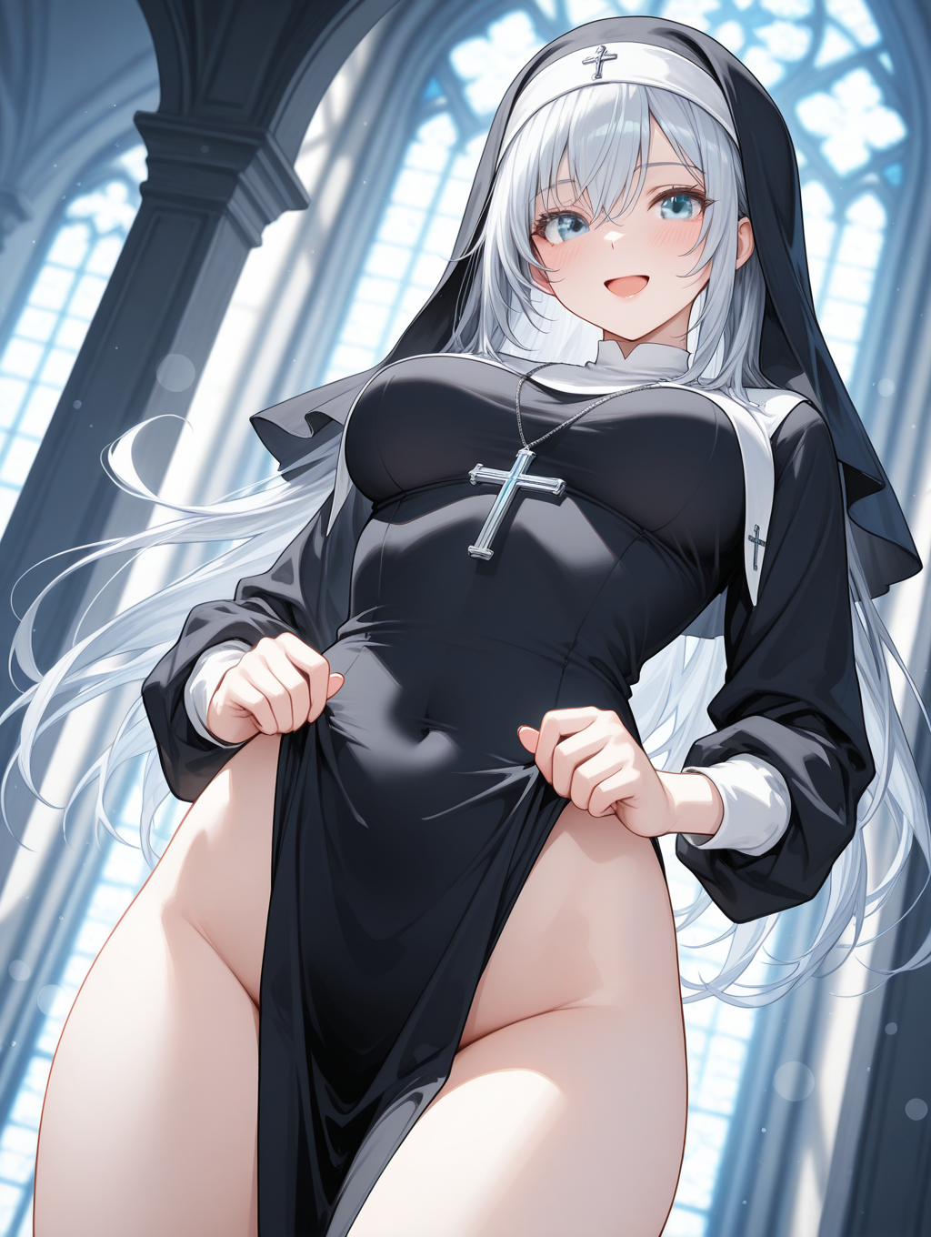 修道服xレオタード #霜月澄華