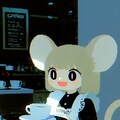 ねずみ🐭カフェ 5枚目