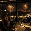海と花火とレストラン 8枚目