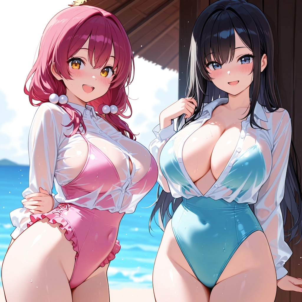 水着の女子 #005