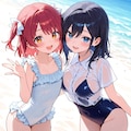 水着の女子 #005 2枚目