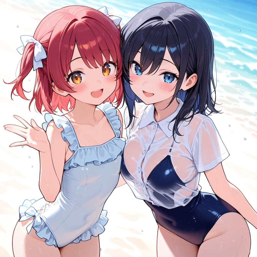 水着の女子 #005